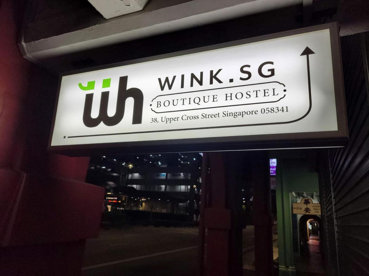 Wink At Upper Cross Street Hotel Singapore Exterior photo